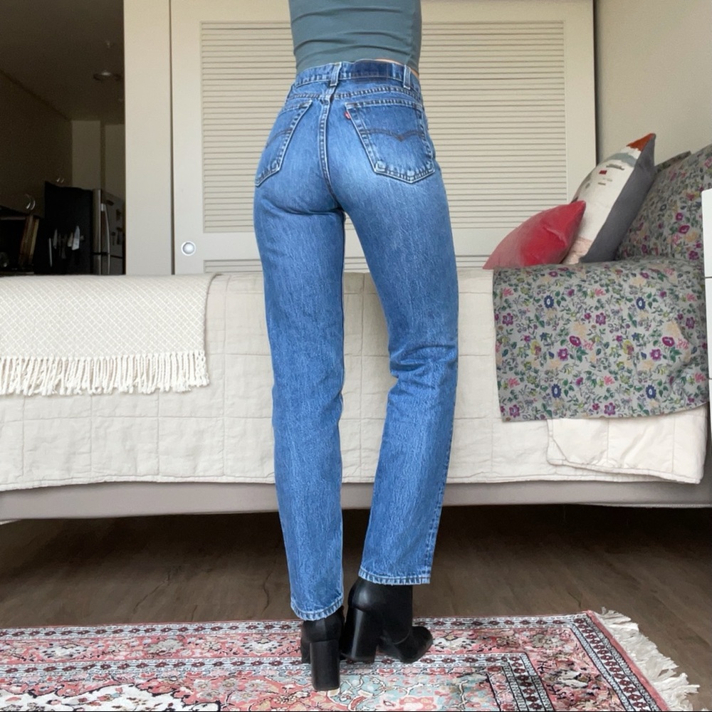 vintage 505 Levi’s 25 USA made - Picture 4 of 8